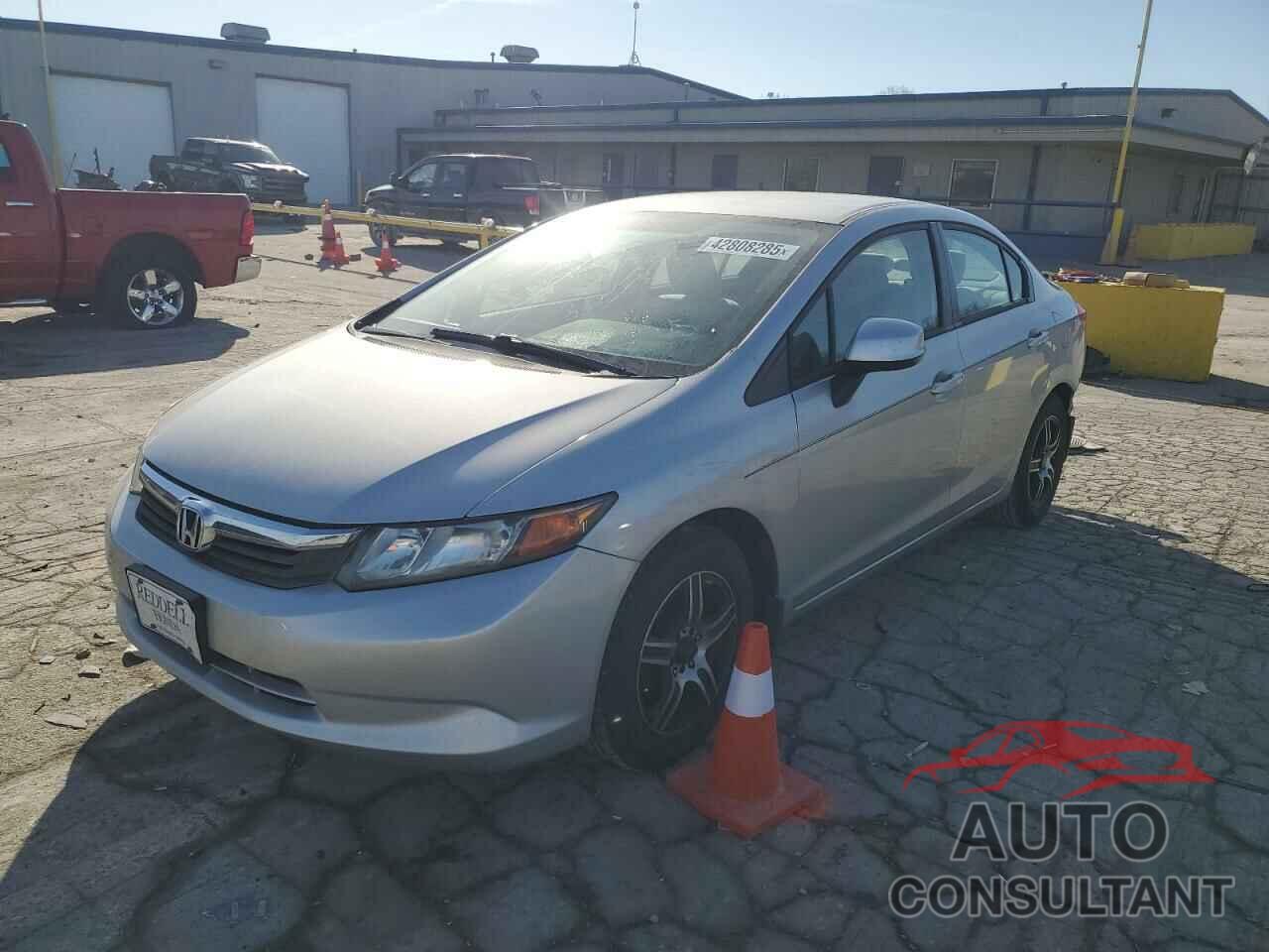 HONDA CIVIC 2012 - 19XFB2F54CE088503