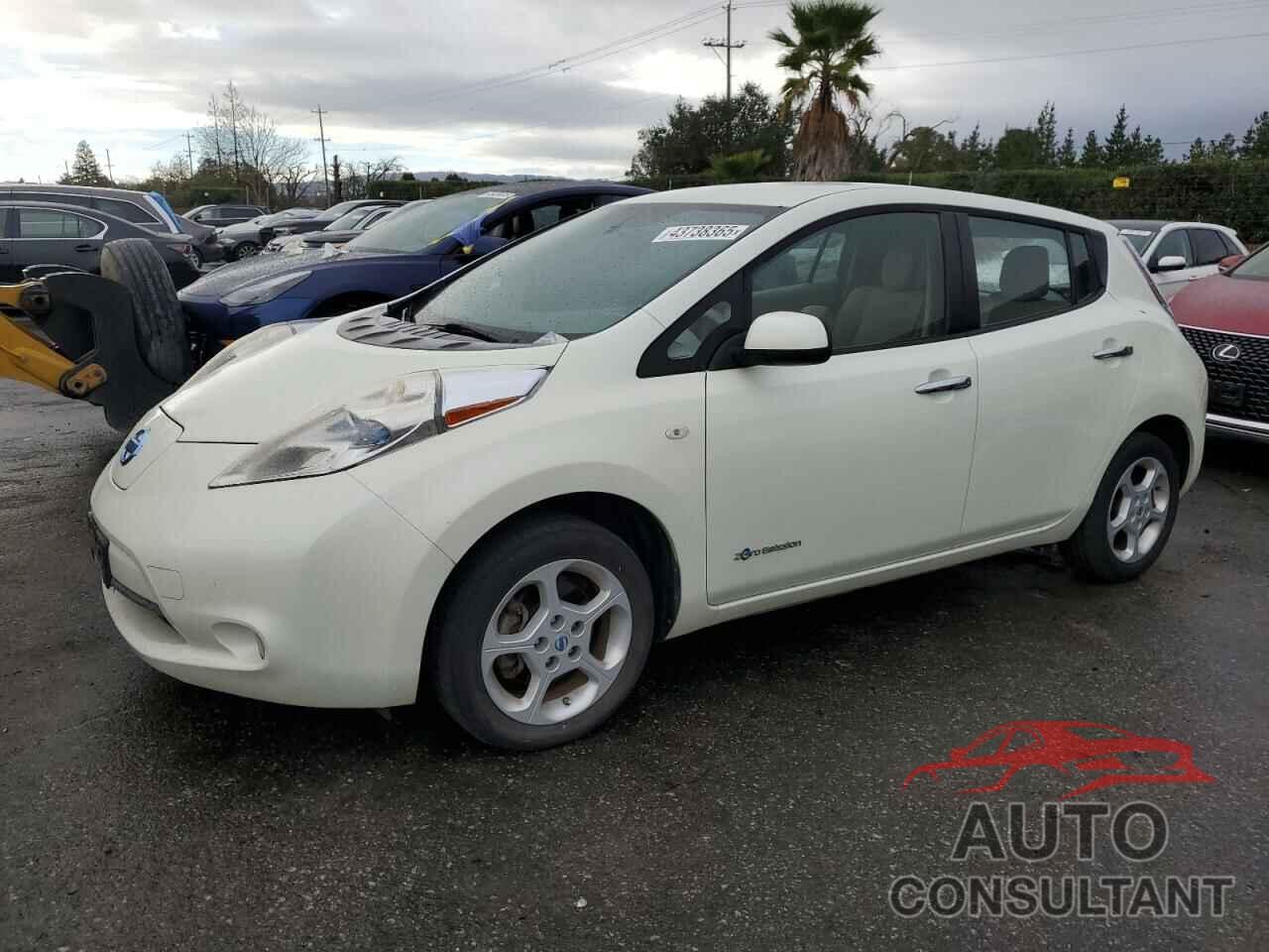 NISSAN LEAF 2011 - JN1AZ0CP8BT008080
