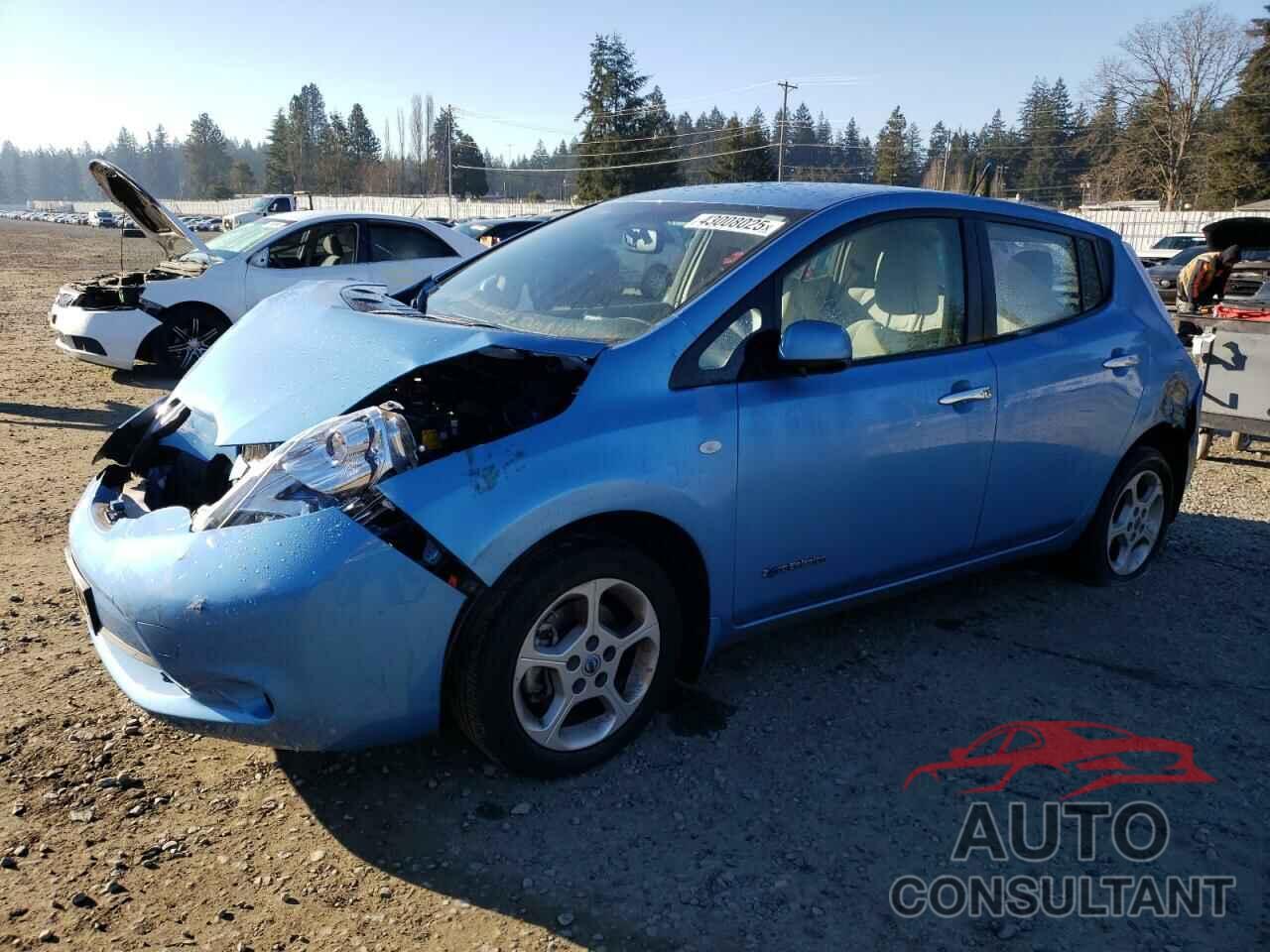 NISSAN LEAF 2012 - JN1AZ0CP1CT027183