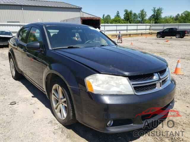 DODGE AVENGER 2011 - 1B3BD1FG3BN506663