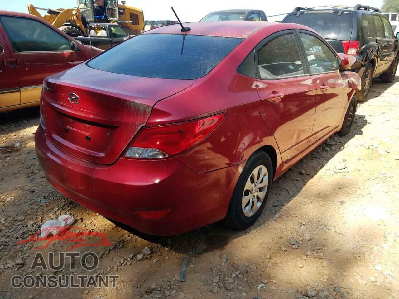 HYUNDAI ACCENT 2016 - KMHCT4AE8GU994188