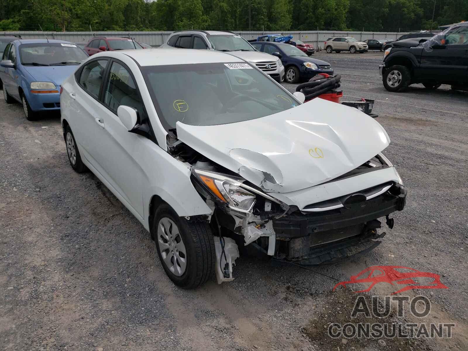 HYUNDAI ACCENT 2016 - KMHCT4AE8GU079700