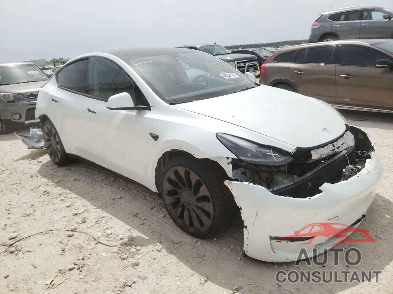 TESLA MODEL Y 2022 - 7SAYGDEF8NF323355