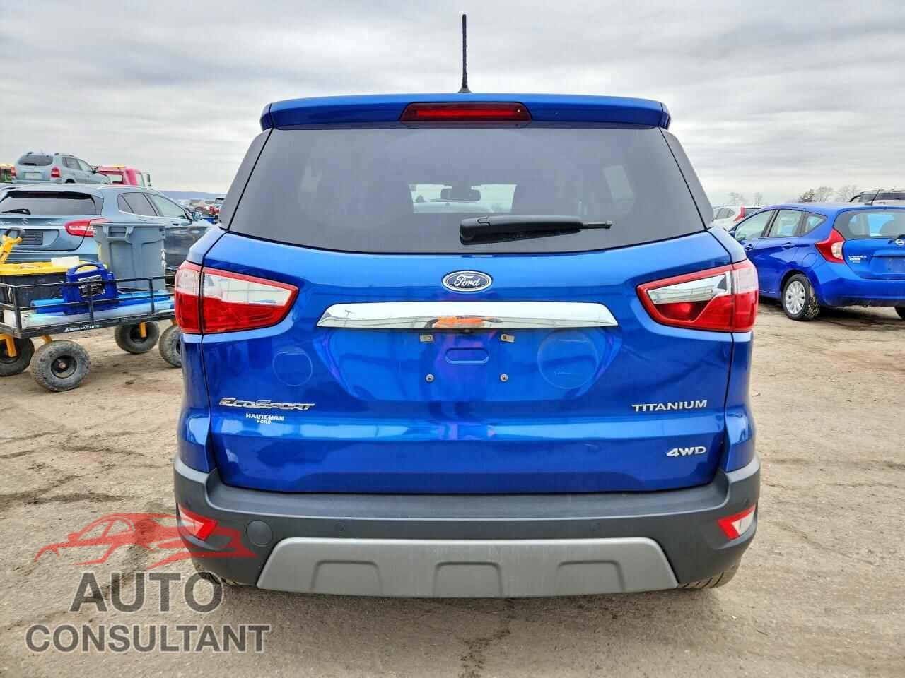 FORD ECOSPORT 2019 - MAJ6S3KL6KC270015