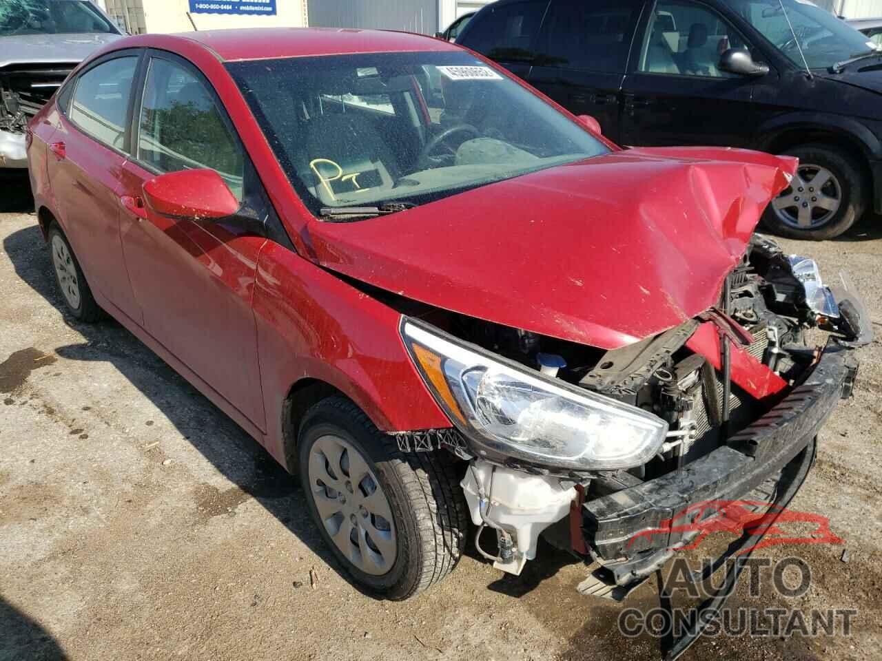 HYUNDAI ACCENT 2017 - KMHCT4AE7HU286872