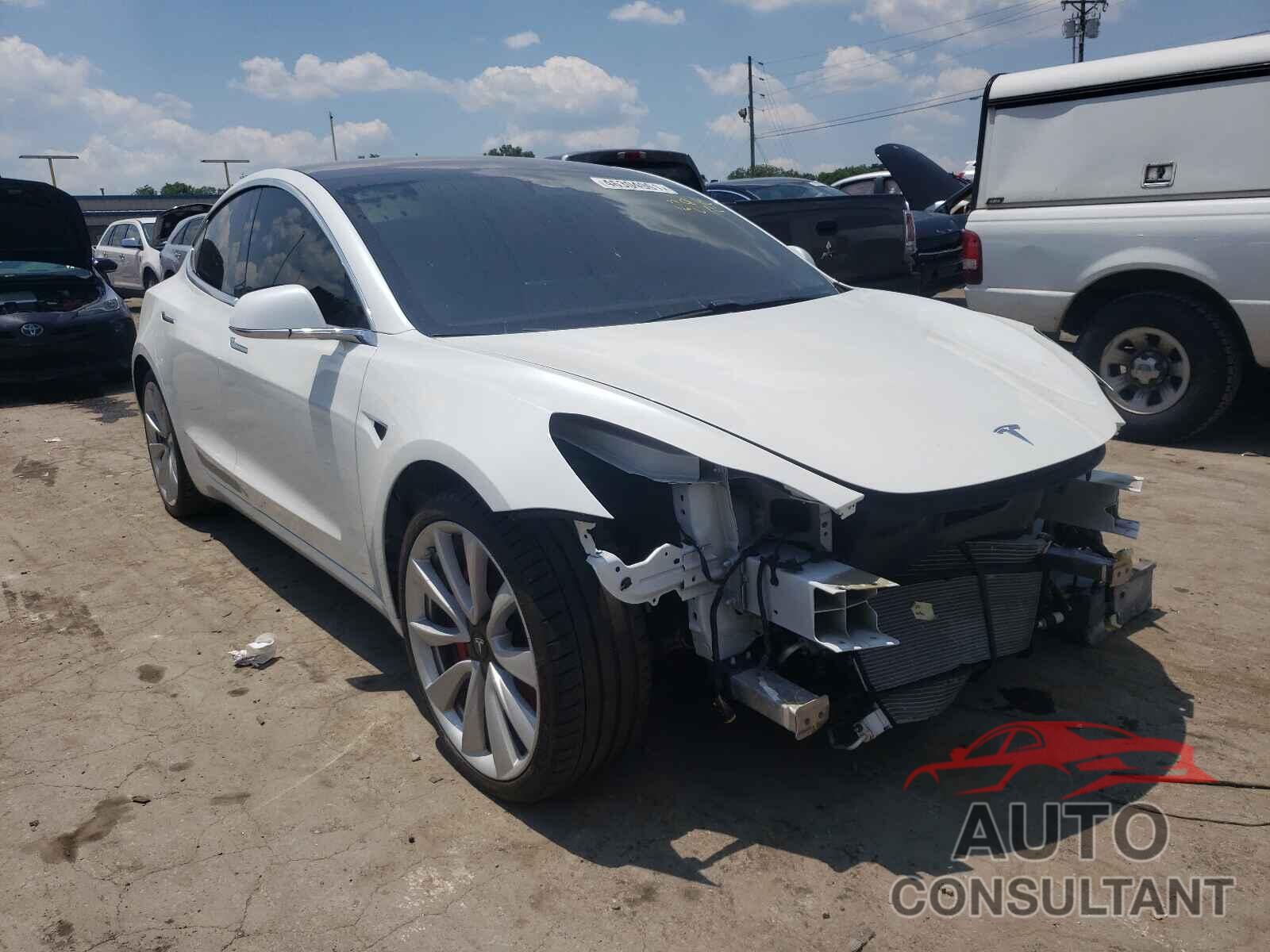 TESLA MODEL 3 2019 - 5YJ3E1EB6KF231472