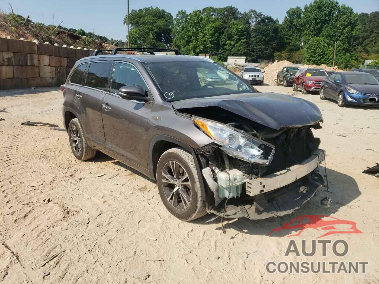 TOYOTA HIGHLANDER 2016 - 5TDKKRFH5GS153954