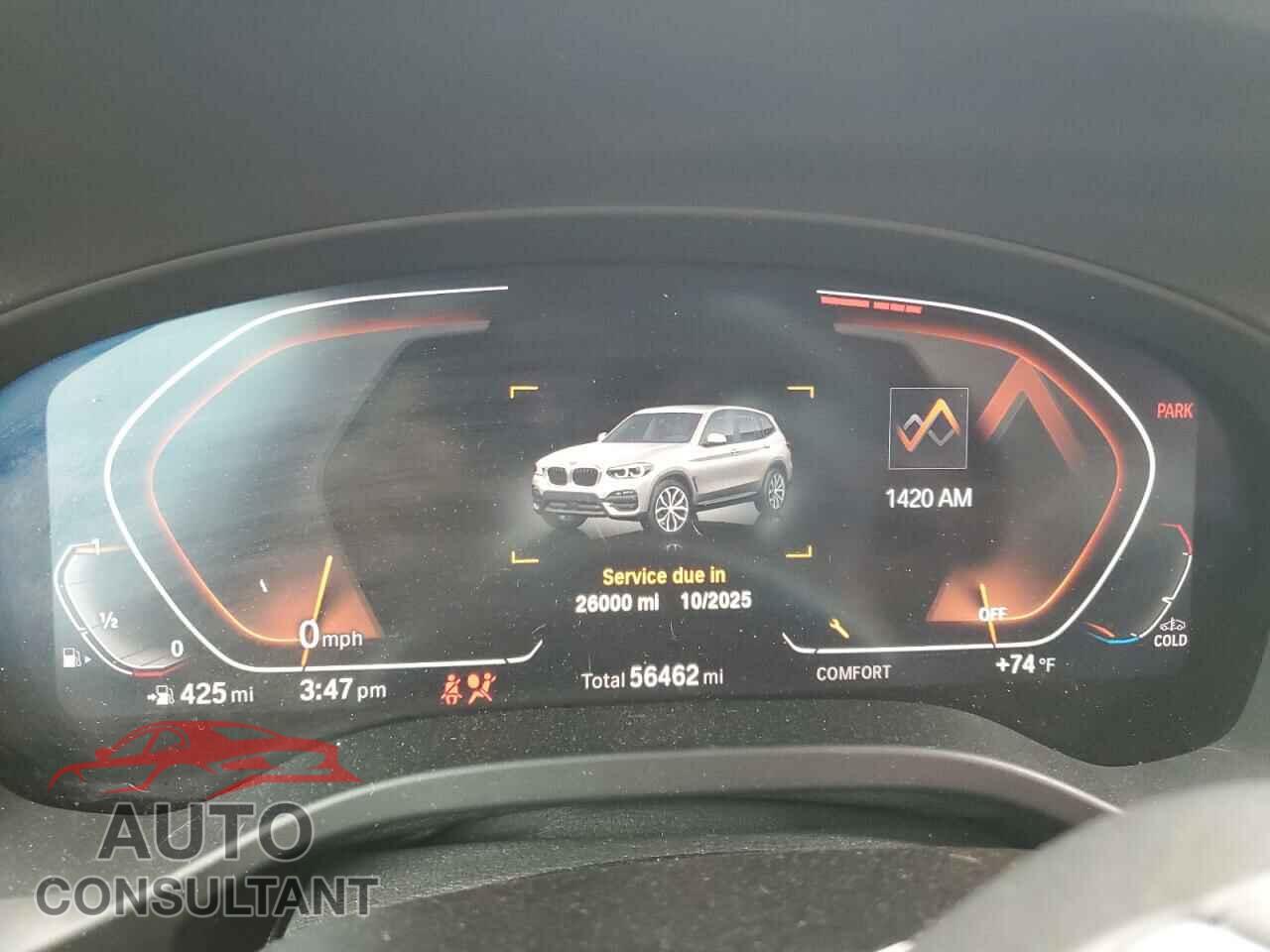BMW X3 2021 - 5UXTY5C06M9F31267