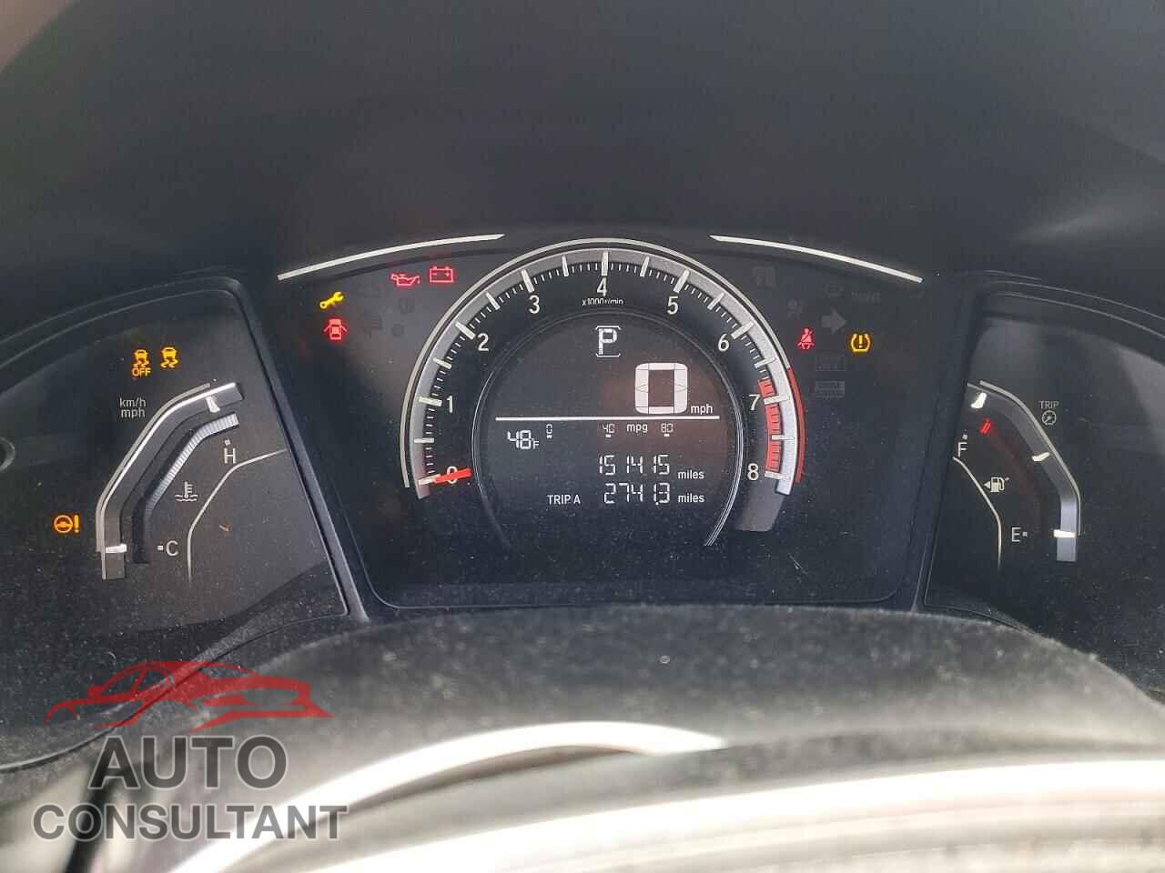 HONDA CIVIC 2017 - 19XFC2F58HE018149