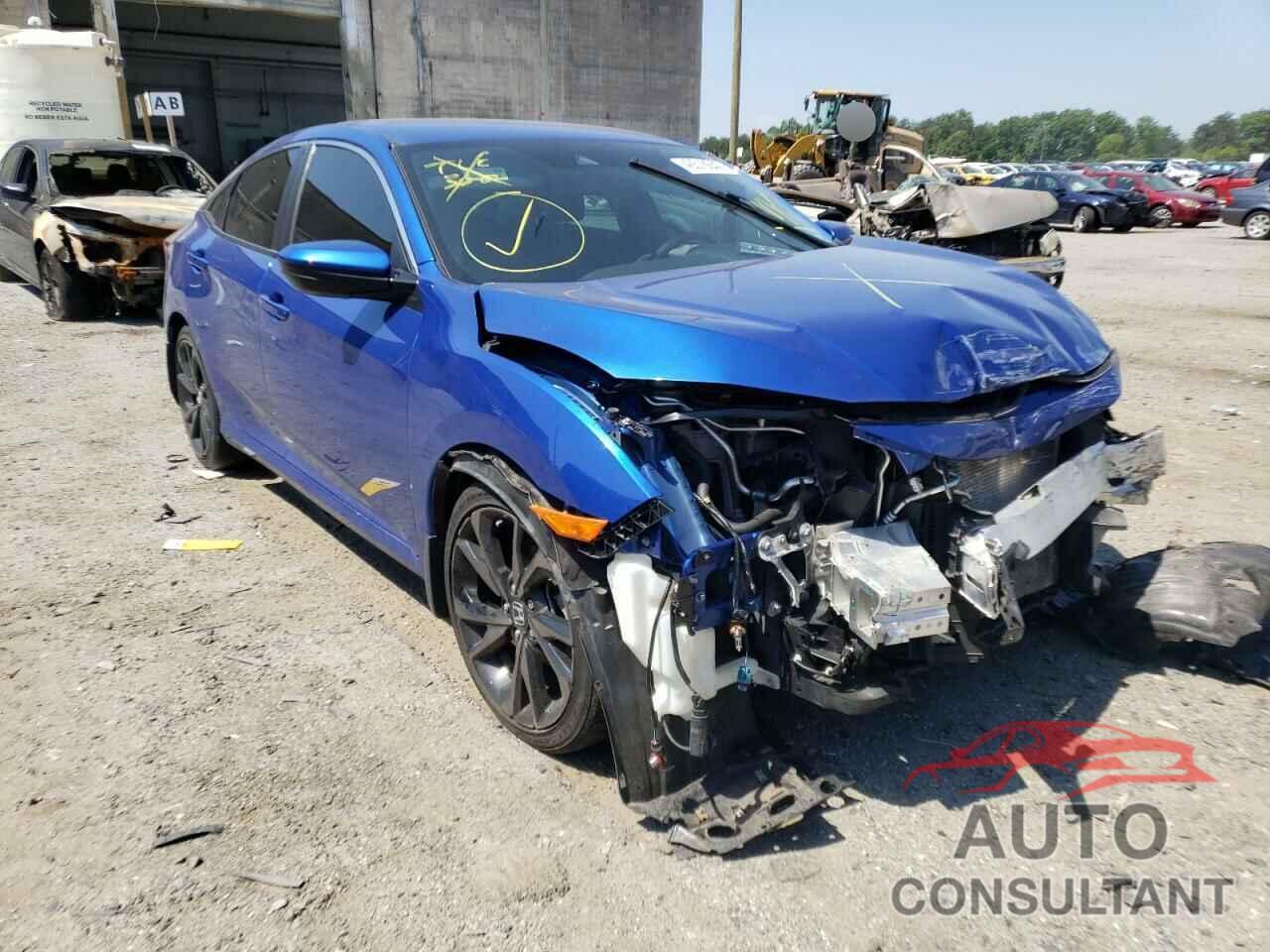 HONDA CIVIC 2019 - 19XFC2F85KE011581