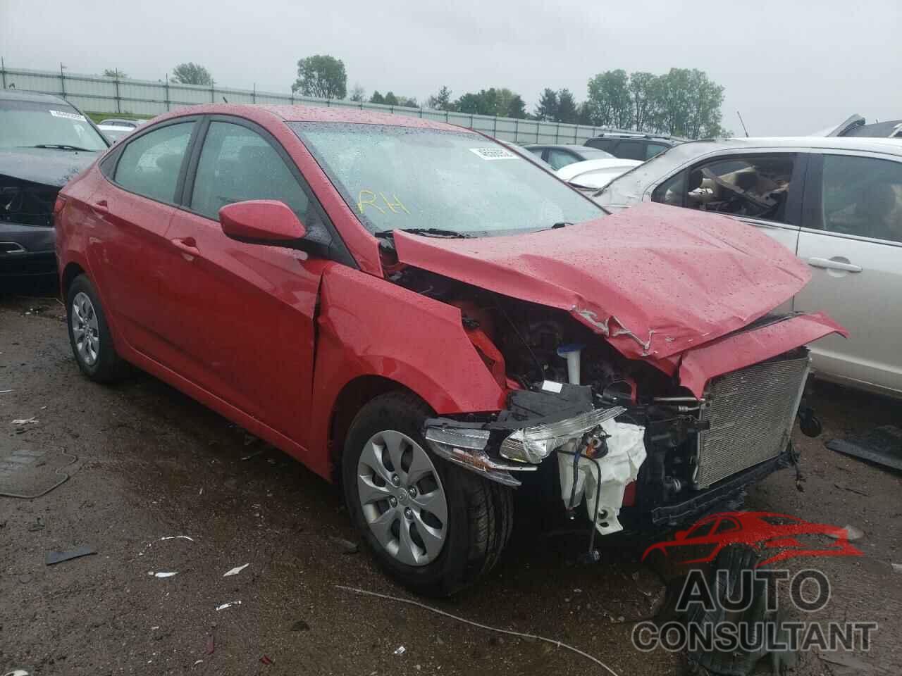 HYUNDAI ACCENT 2017 - KMHCT4AE8HU313366