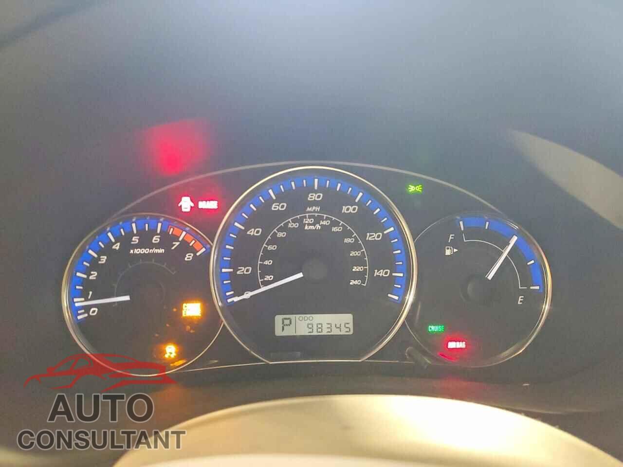 SUBARU FORESTER 2012 - JF2SHABC1CH410831