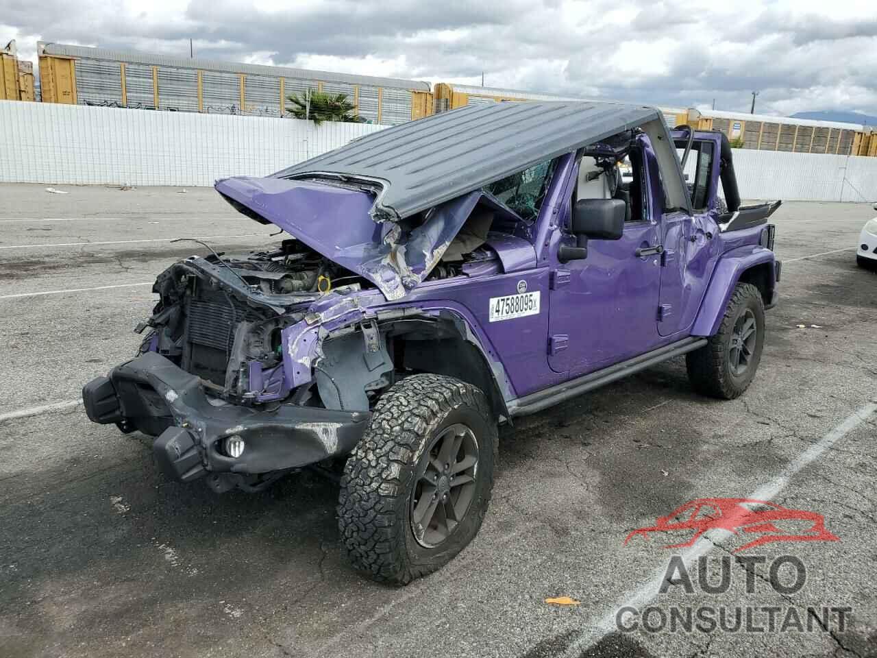 JEEP WRANGLER 2017 - 1C4HJWEG3HL653747