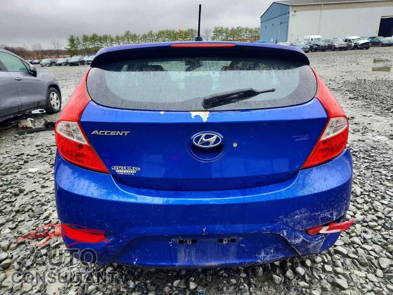 HYUNDAI ACCENT 2013 - KMHCU5AE7DU100258