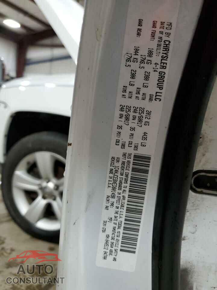 JEEP COMPASS 2014 - 1C4NJCEBXED801498