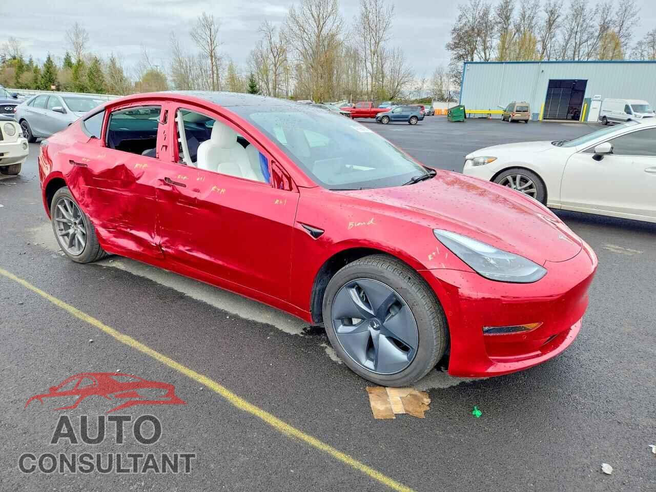 TESLA MODEL 3 2022 - 5YJ3E1EB5NF329526
