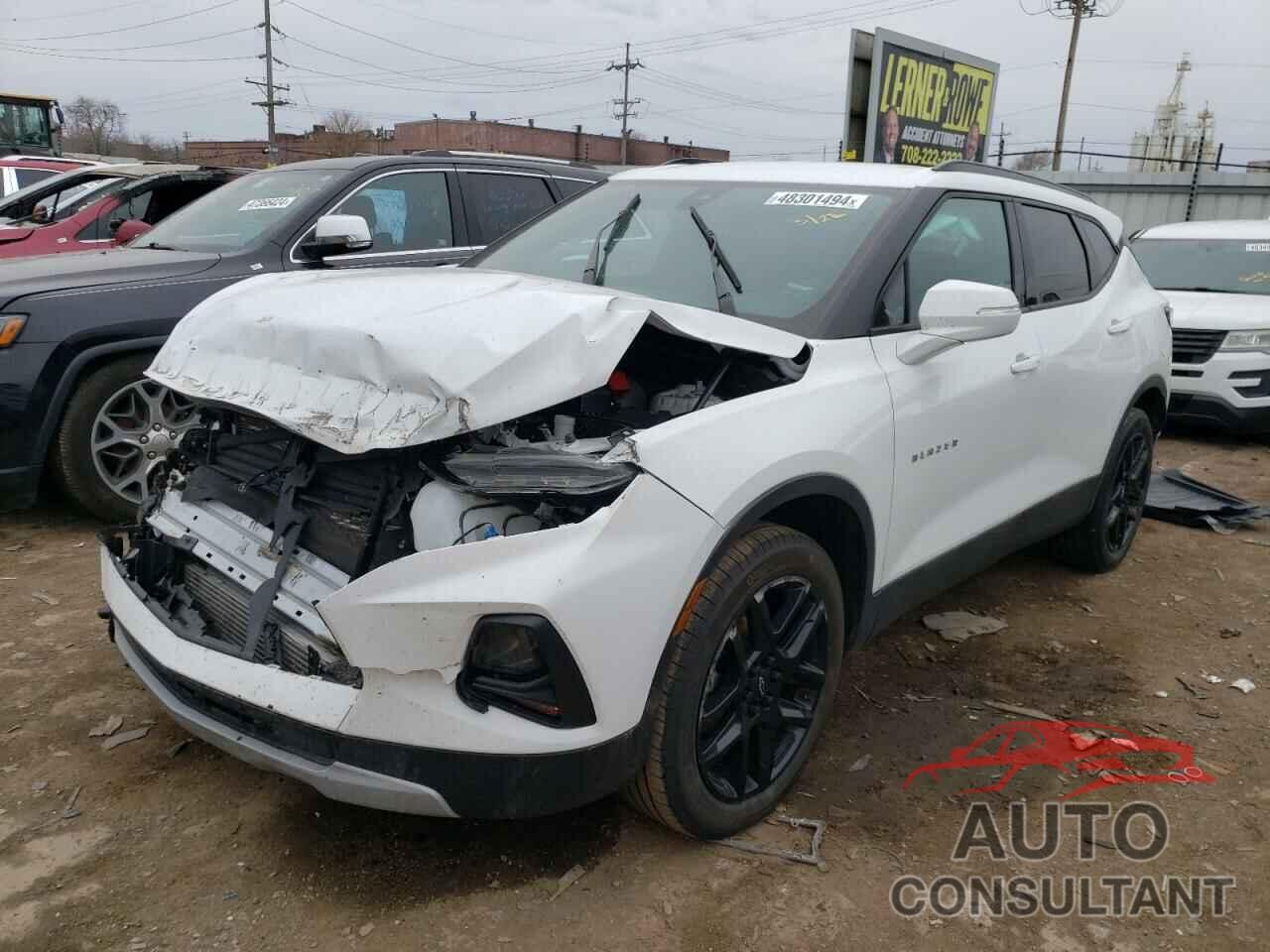 CHEVROLET BLAZER 2022 - 3GNKBHR46NS139354