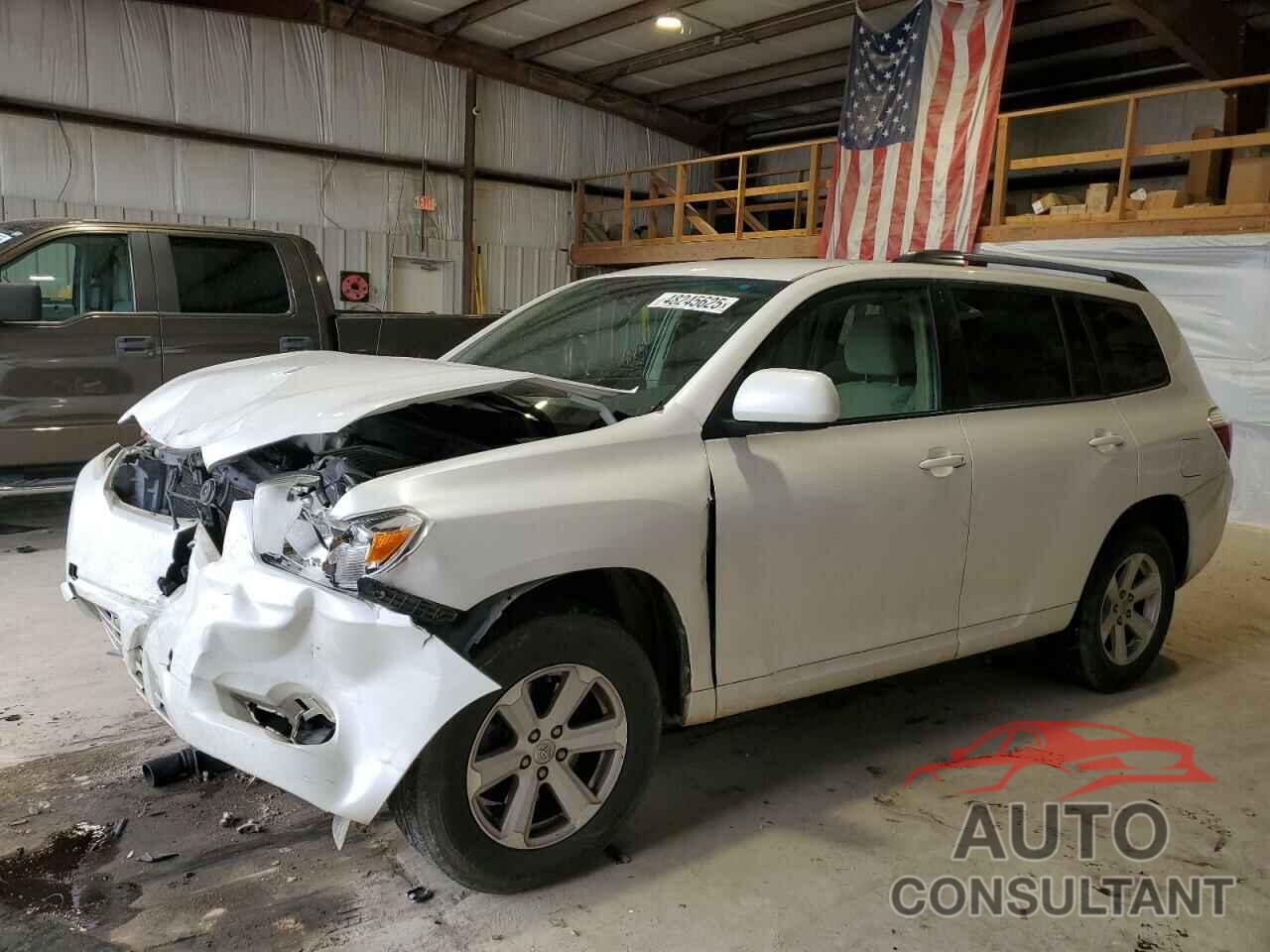 TOYOTA HIGHLANDER 2010 - 5TDZK3EH8AS005012