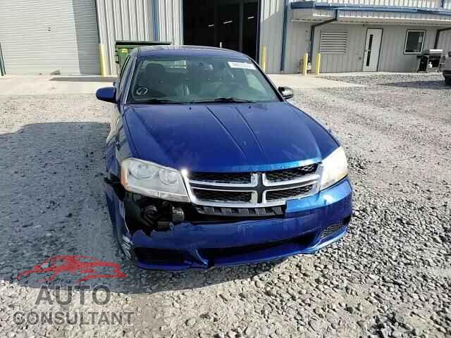 DODGE AVENGER 2012 - 1C3CDZCB5CN148305