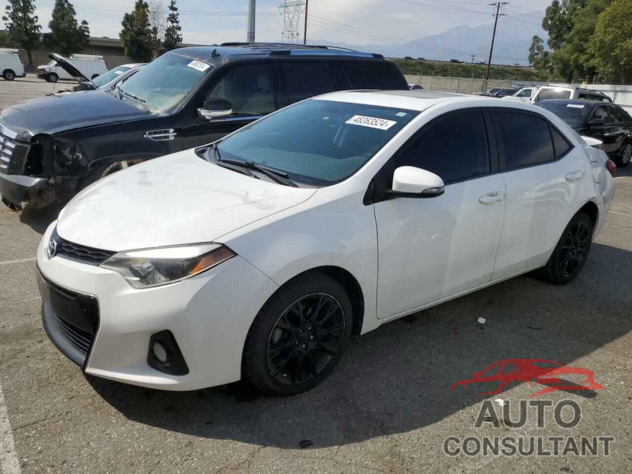 TOYOTA COROLLA 2016 - 2T1BURHE1GC529863