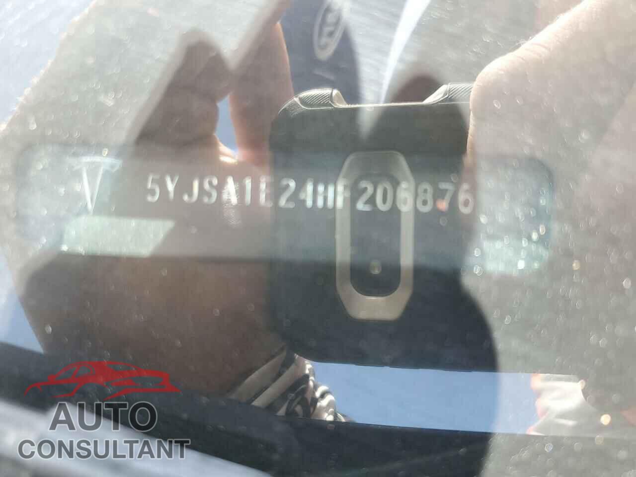 TESLA MODEL S 2017 - 5YJSA1E24HF206876
