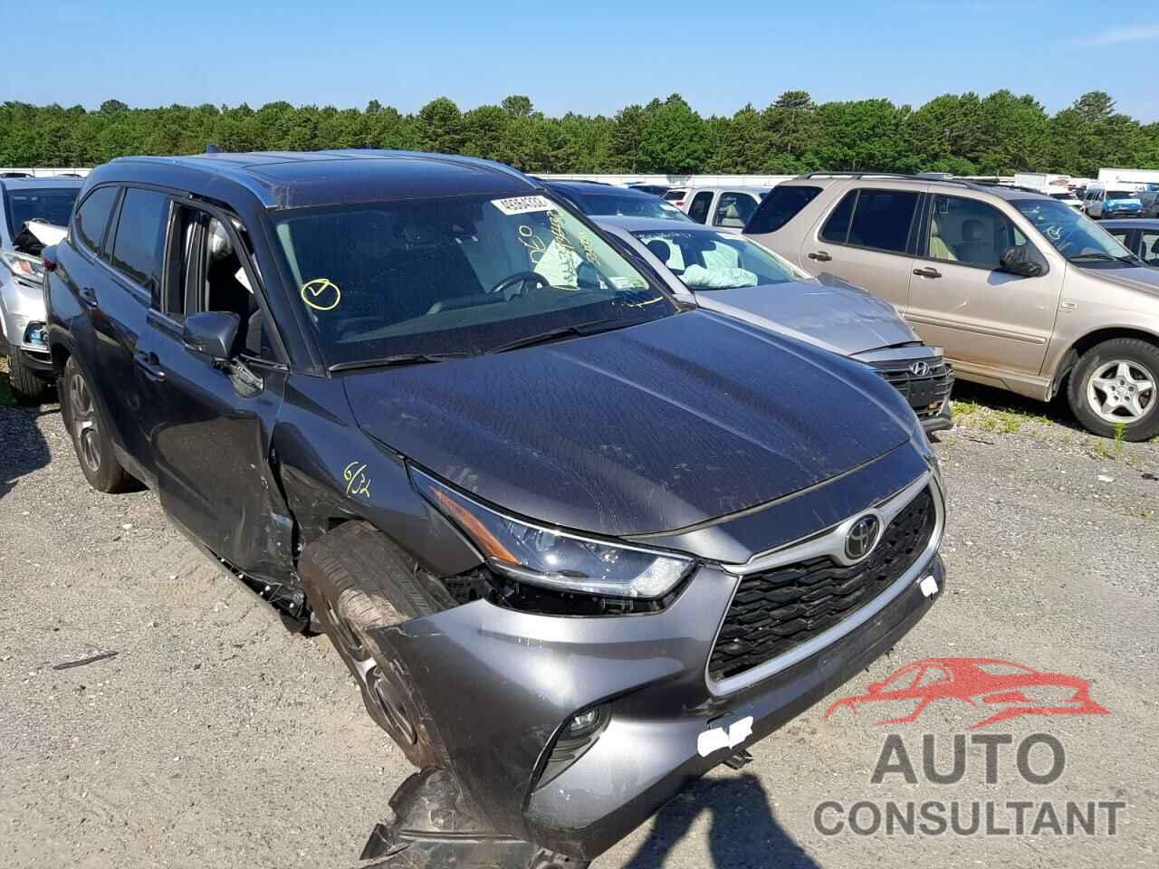 TOYOTA HIGHLANDER 2021 - 5TDGZRBH0MS530998