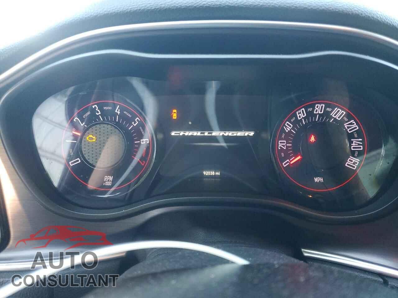 DODGE CHALLENGER 2017 - 2C3CDZAG0HH640352