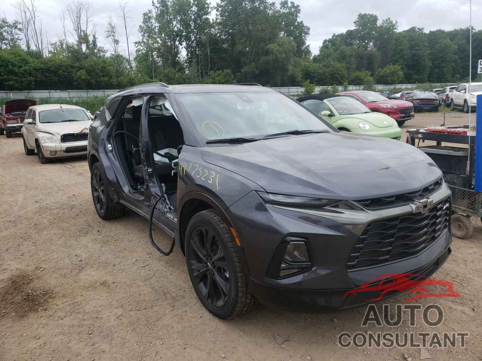 CHEVROLET BLAZER 2021 - 3GNKBERS1MS517852