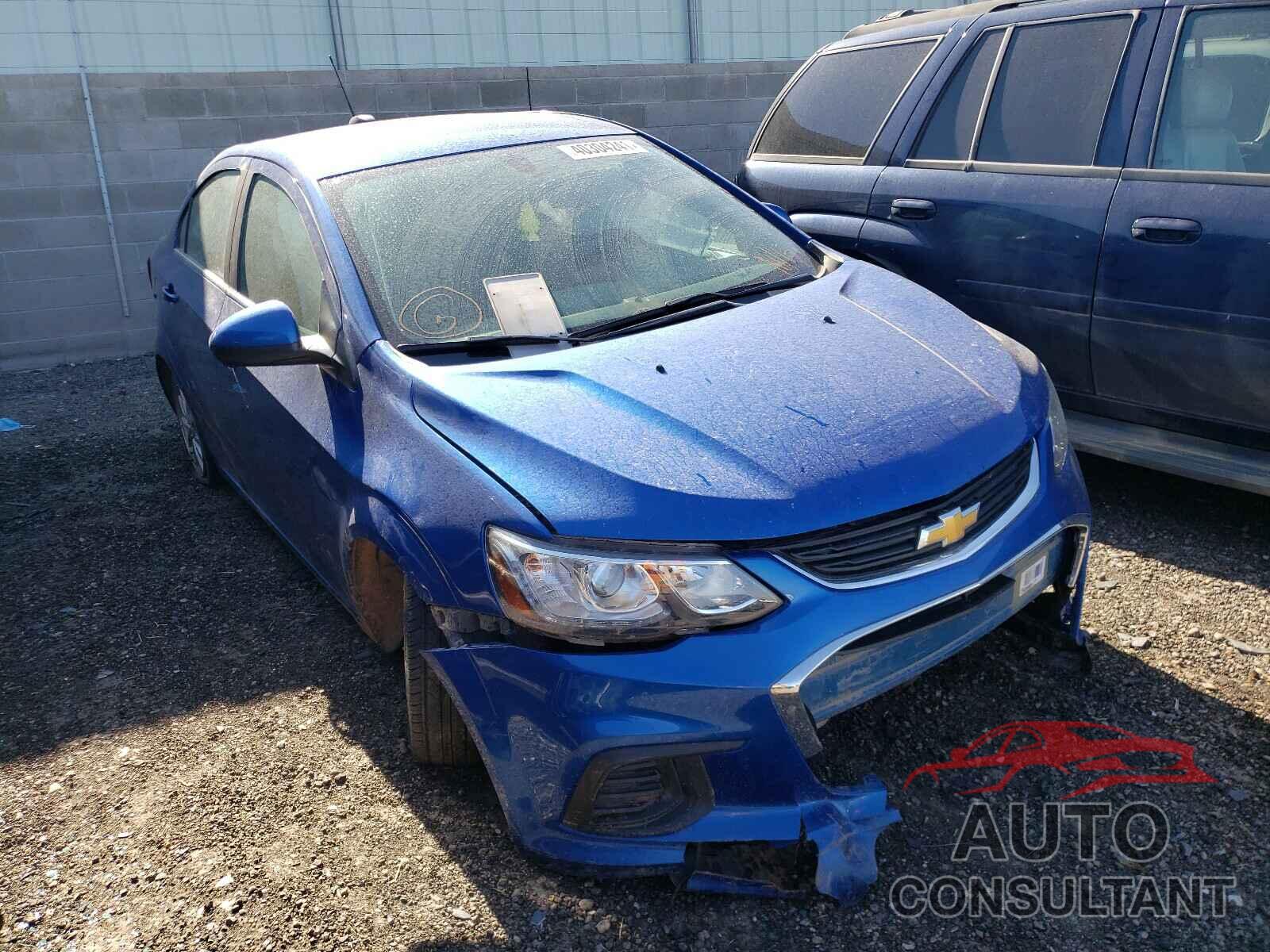 CHEVROLET SONIC 2018 - 1G1JD5SH5J4115303