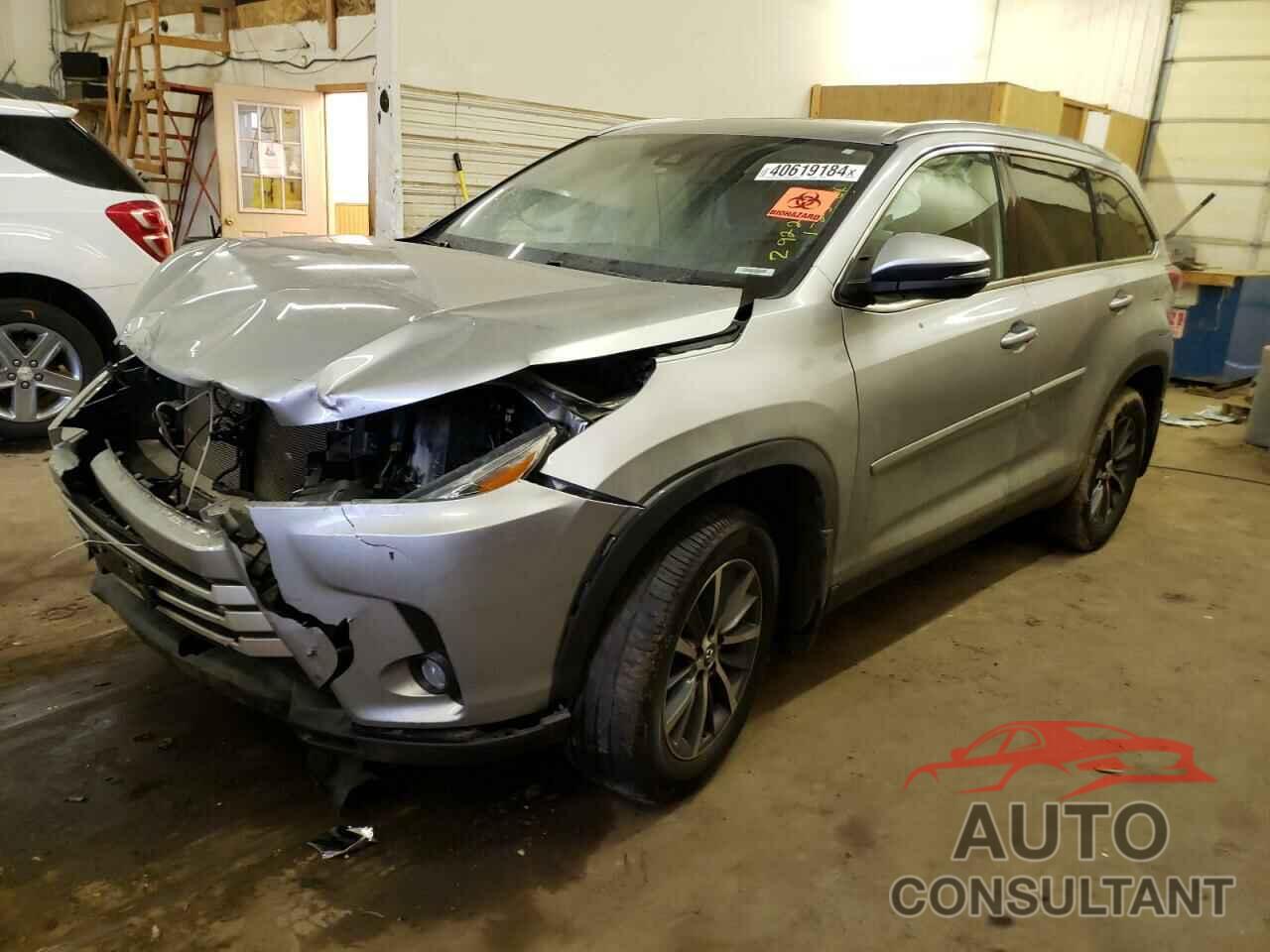 TOYOTA HIGHLANDER 2019 - 5TDJZRFH8KS937061