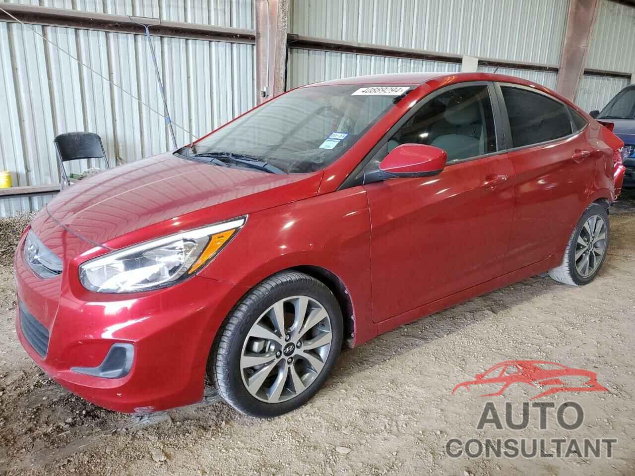 HYUNDAI ACCENT 2017 - KMHCT4AE8HU388312