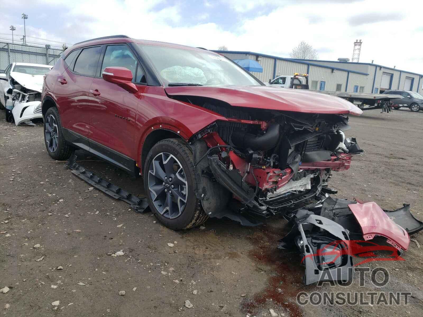 CHEVROLET BLAZER 2021 - 3GNKBKRS2MS517907