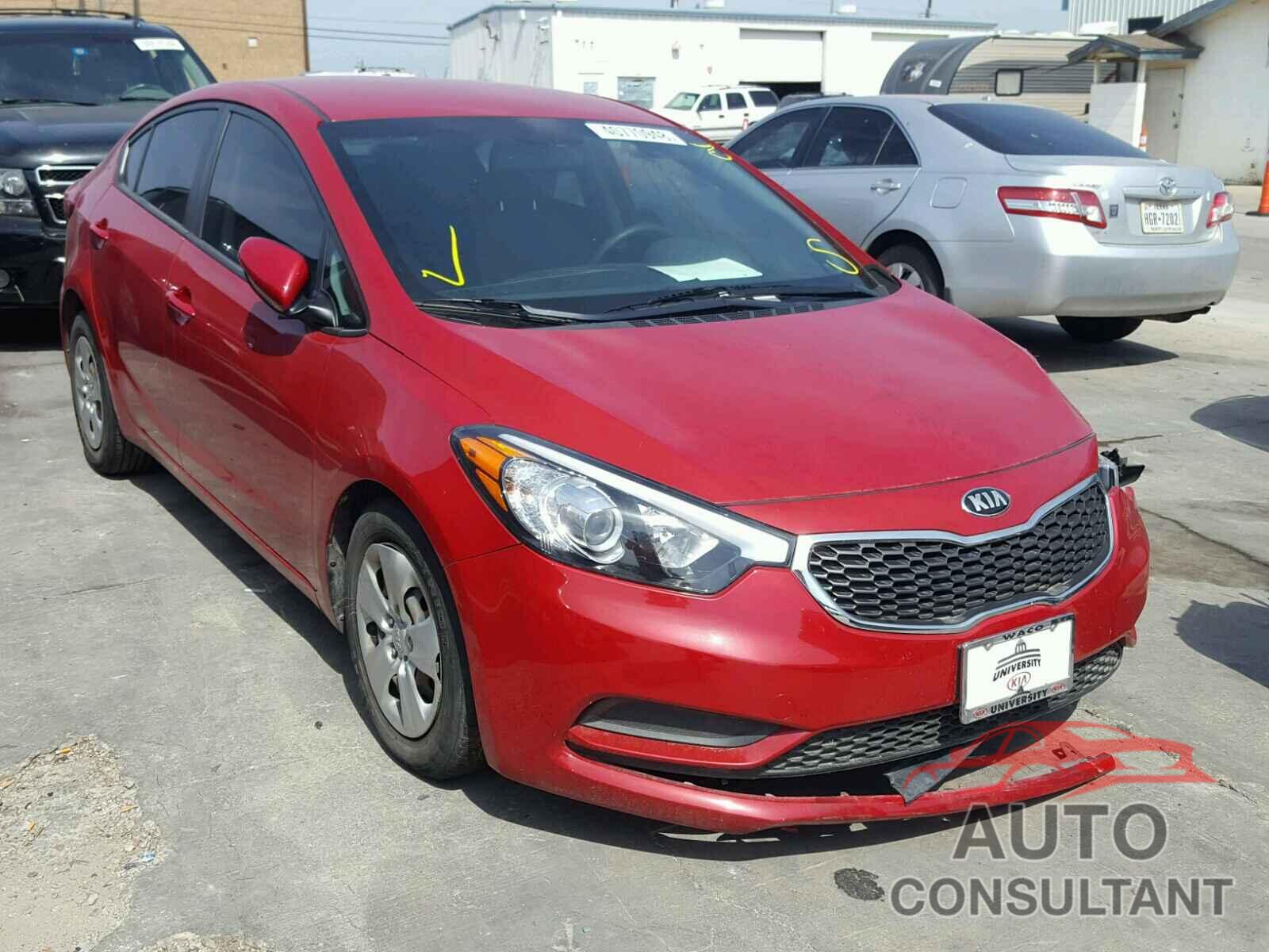 KIA FORTE 2015 - KNAFX4A68F5403720