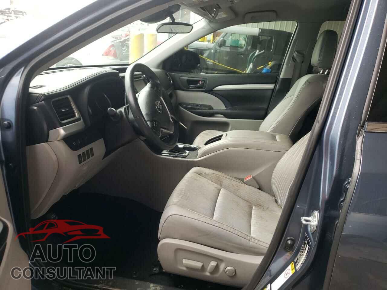 TOYOTA HIGHLANDER 2017 - 5TDZZRFH5HS201710
