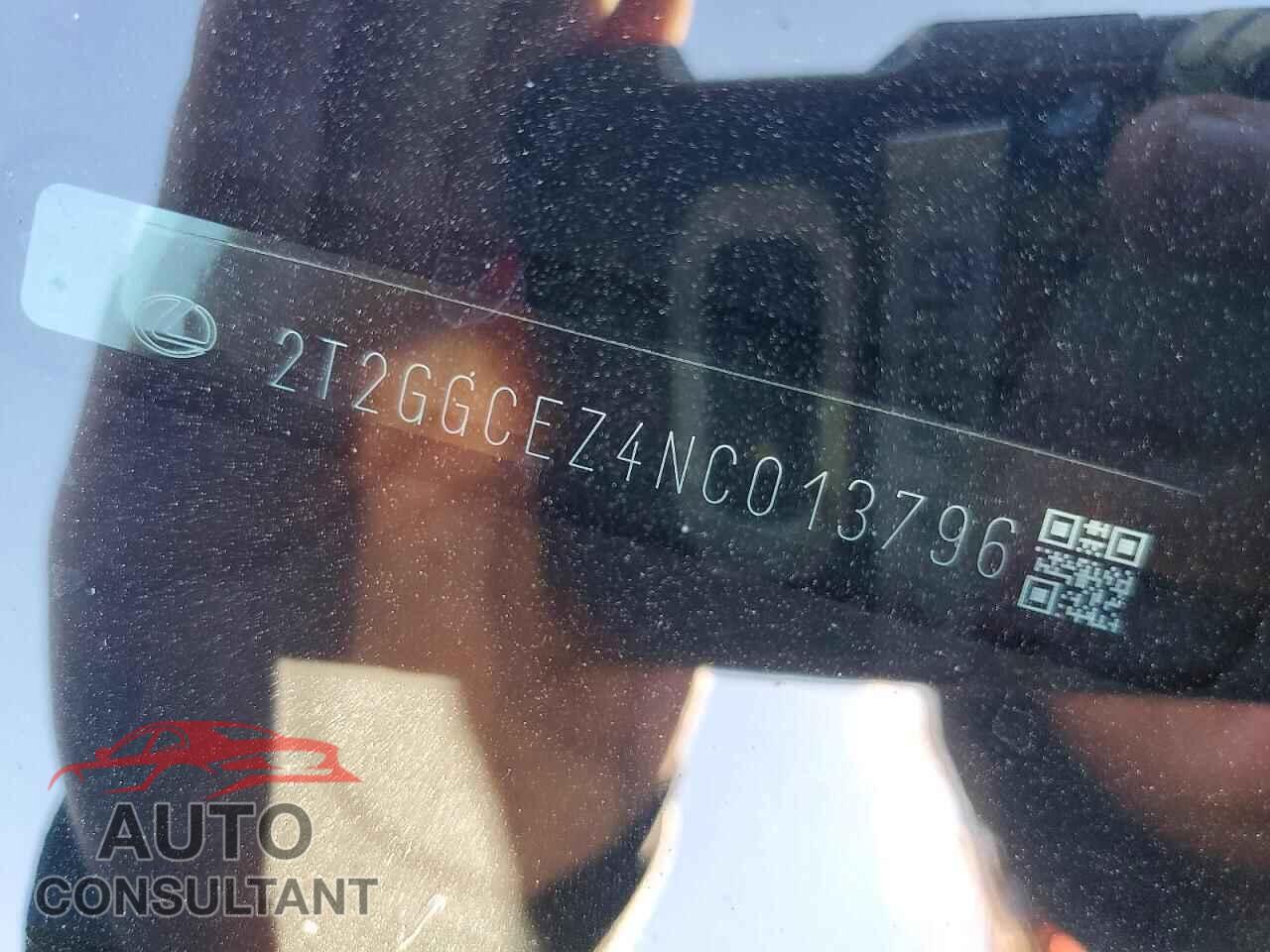 LEXUS UNKNOWN 2022 - 2T2GGCEZ4NC013796