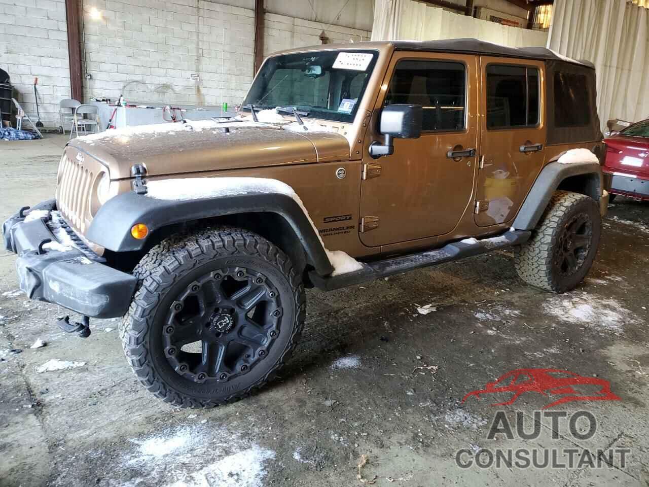 JEEP WRANGLER 2015 - 1C4BJWDG9FL614309