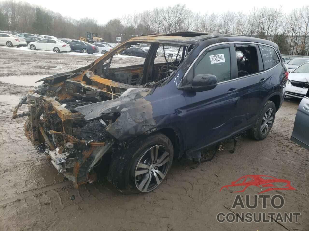 HONDA PILOT 2016 - 5FNYF6H53GB126420