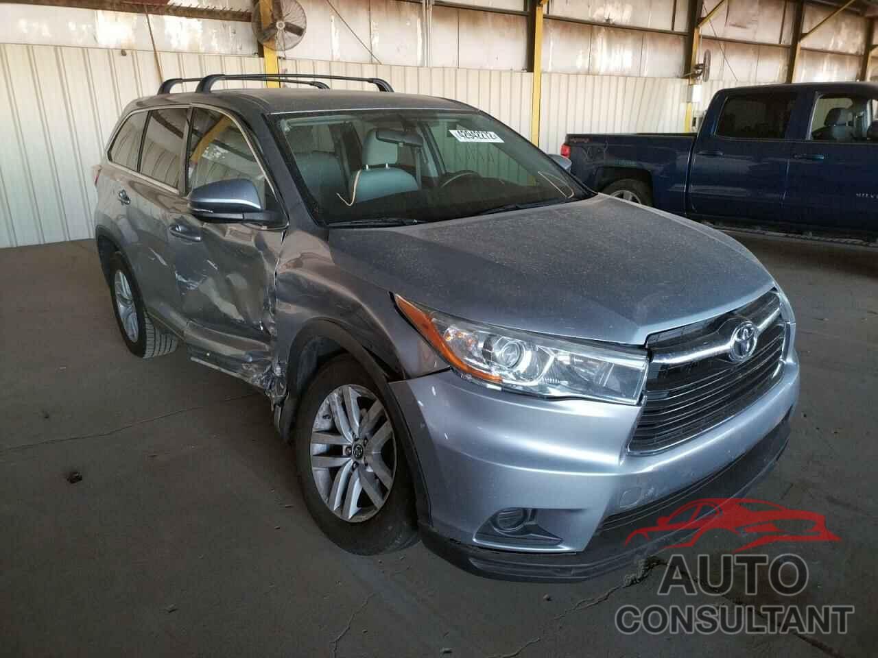 TOYOTA HIGHLANDER 2016 - 5TDZKRFH7GS172083