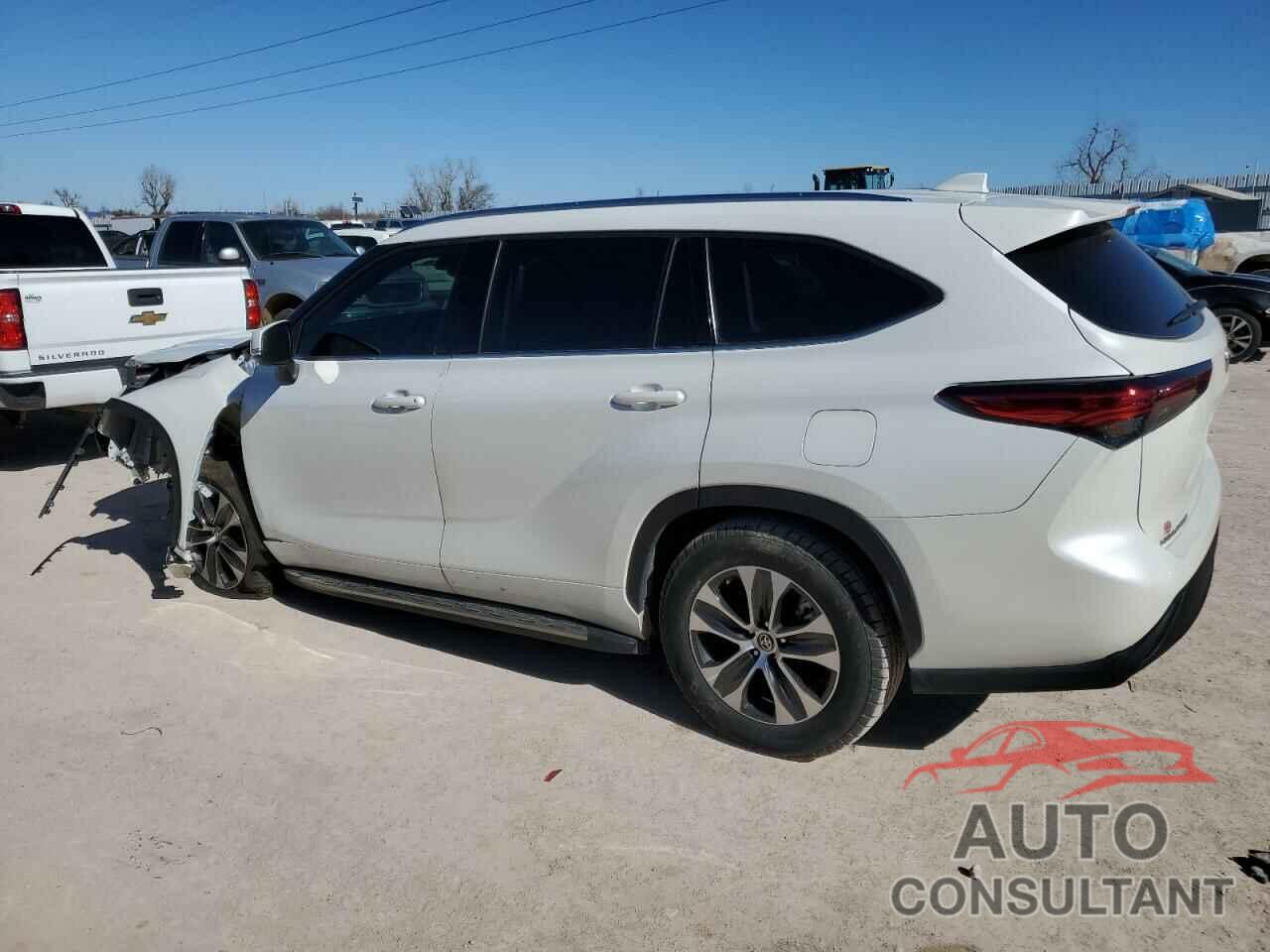 TOYOTA HIGHLANDER 2021 - 5TDGZRAH6MS068576