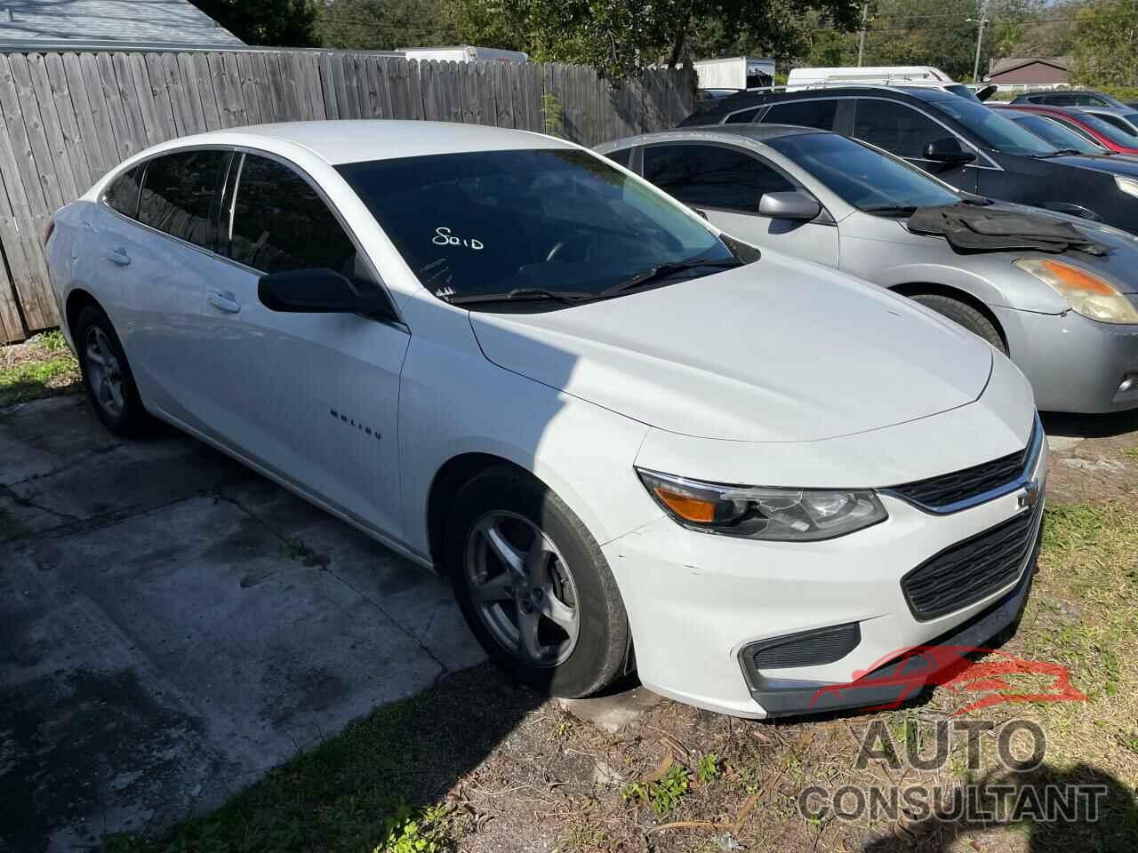 CHEVROLET MALIBU 2016 - 1G1ZC5ST0GF225618