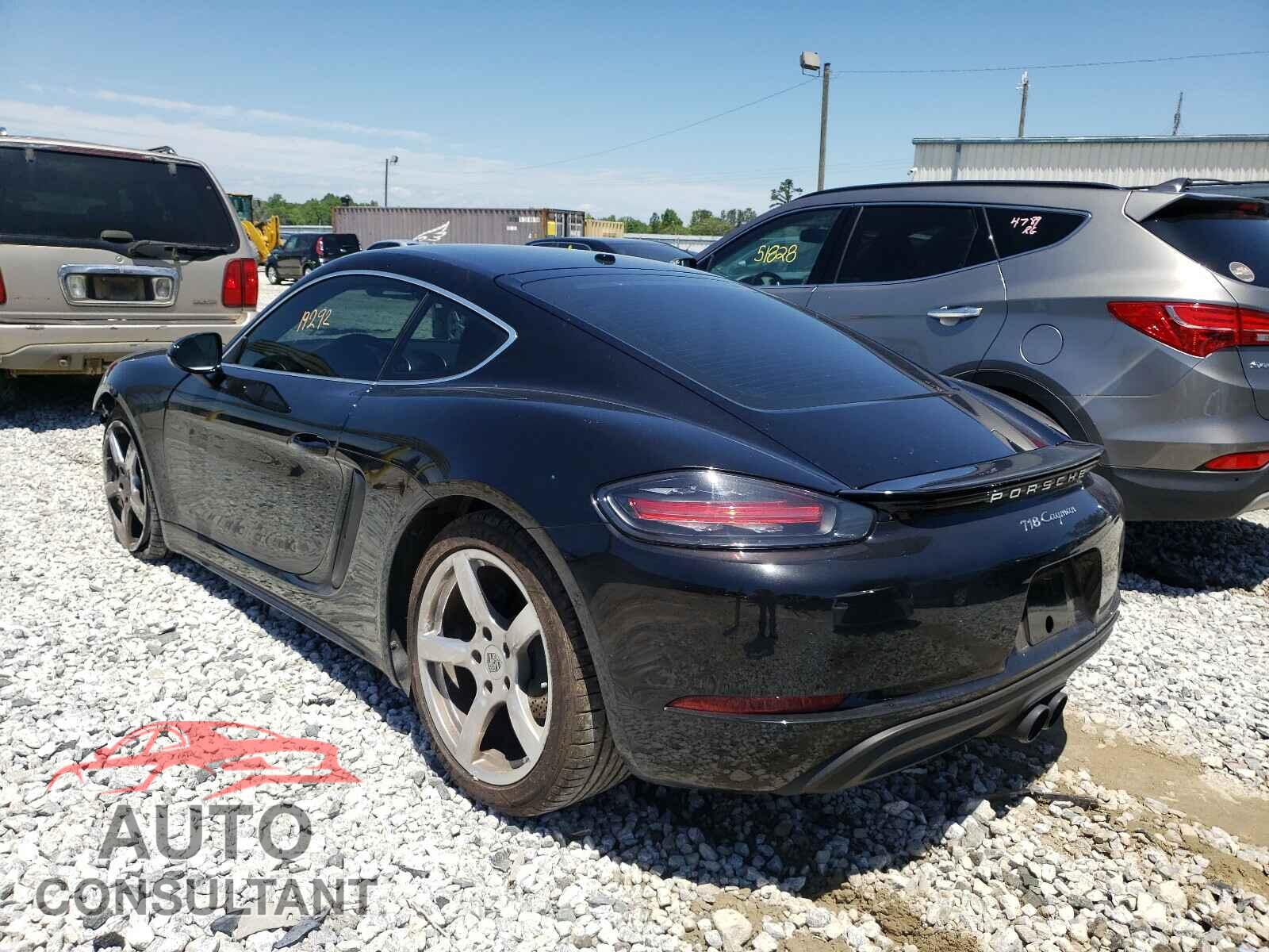 PORSCHE CAYMAN 2017 - WP0AA2A86HS270562