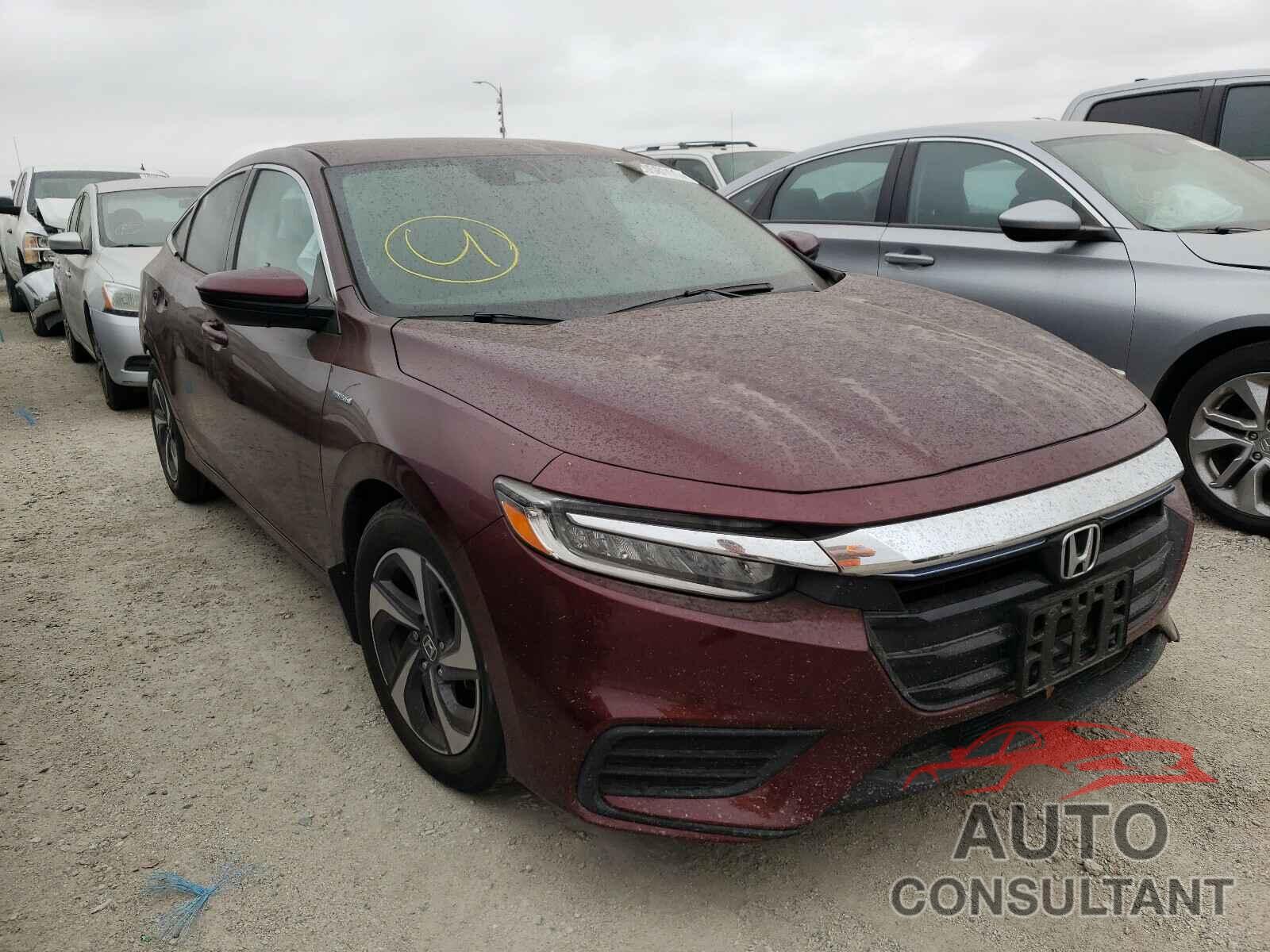 HONDA INSIGHT 2019 - 19XZE4F13KE014551