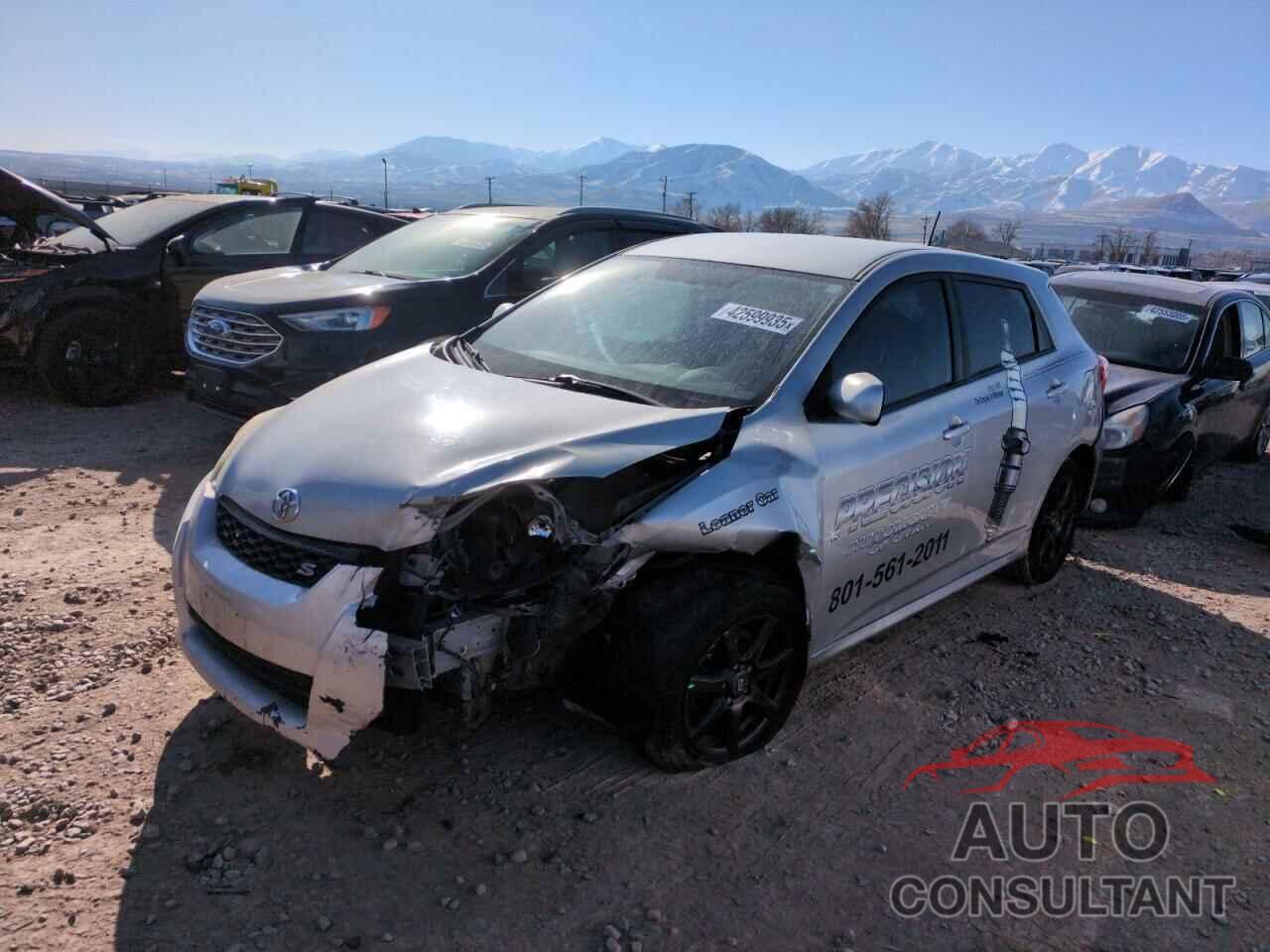 TOYOTA COROLLA 2009 - 2T1LE40E89C008206