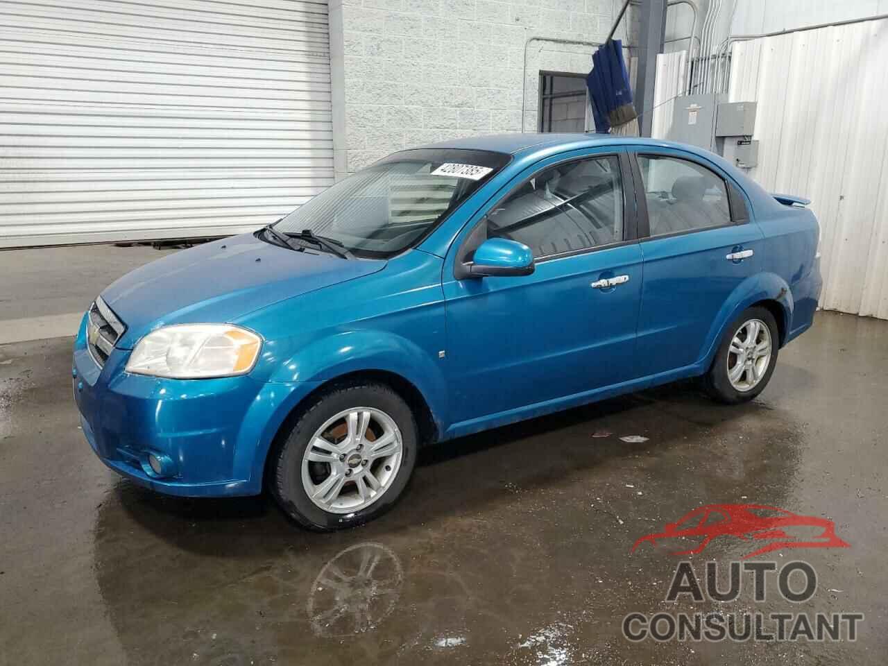 CHEVROLET AVEO 2009 - KL1TG56E19B303113