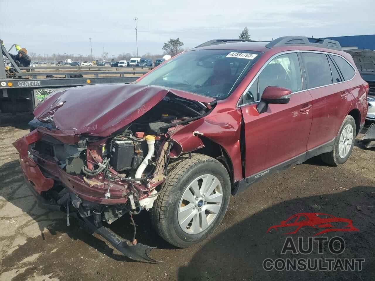 SUBARU OUTBACK 2017 - 4S4BSAHC7H3302382