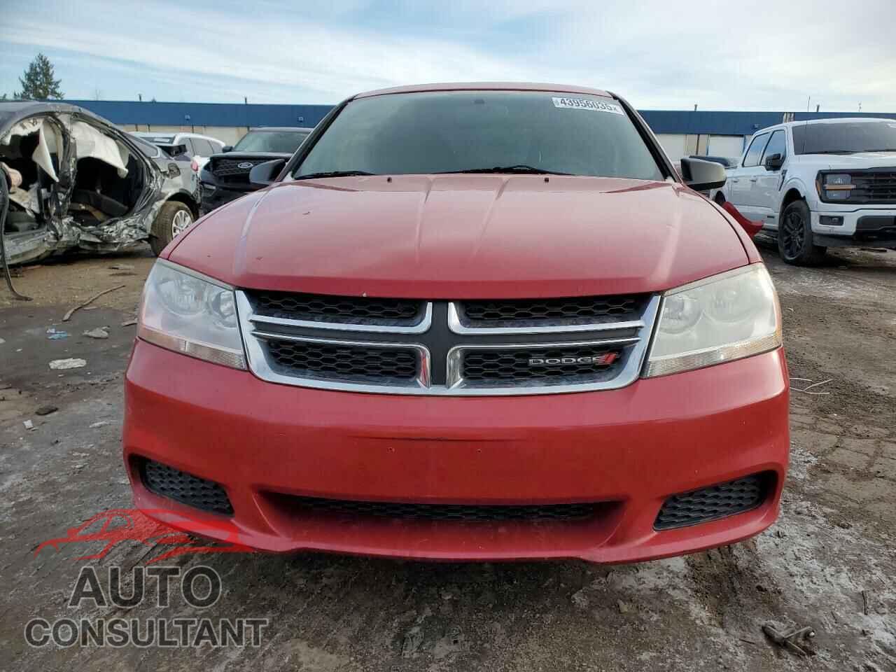 DODGE AVENGER 2013 - 1C3CDZAB8DN536200