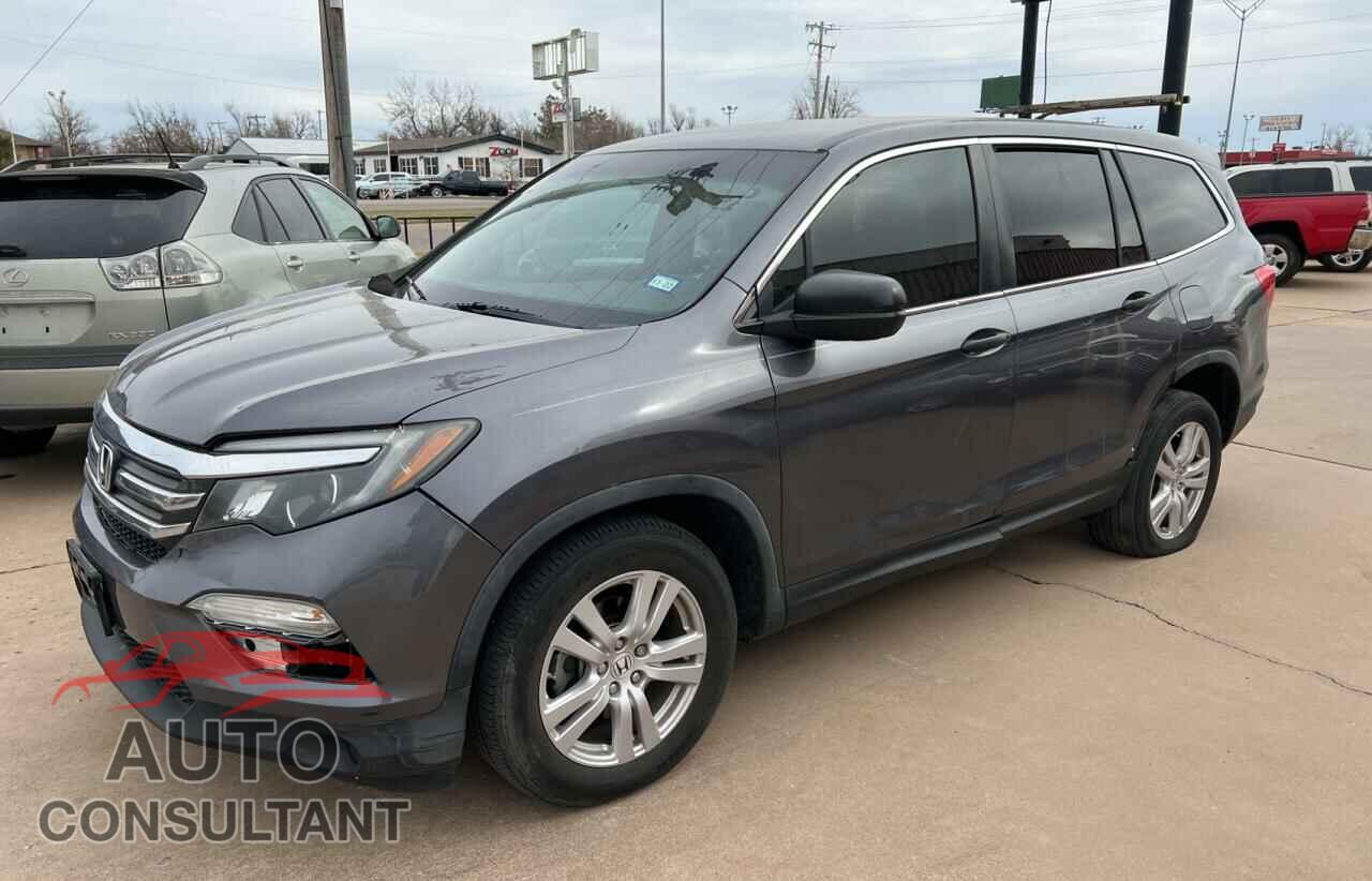 HONDA PILOT 2016 - 5FNYF5H10GB018361