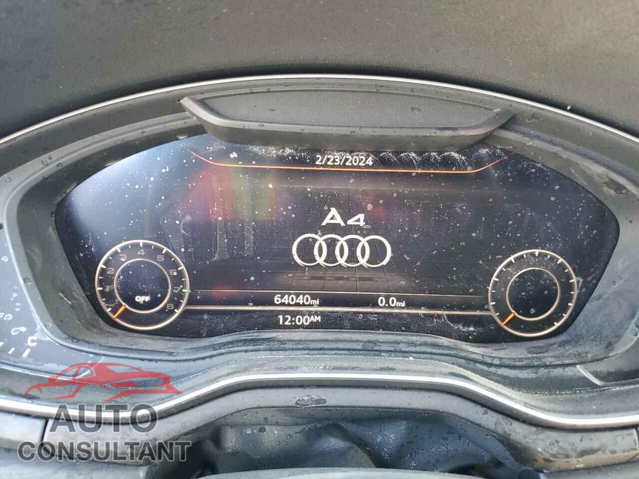 AUDI A4 2018 - WAULMAF49JA005689