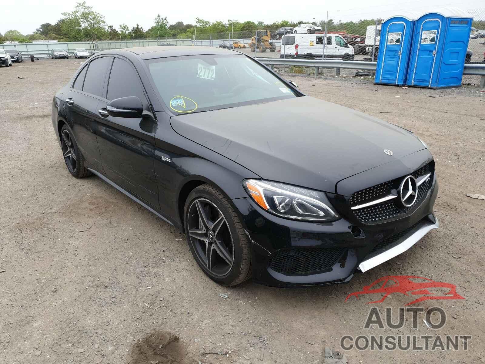 MERCEDES-BENZ C CLASS 2018 - 55SWF6EB4JU238375