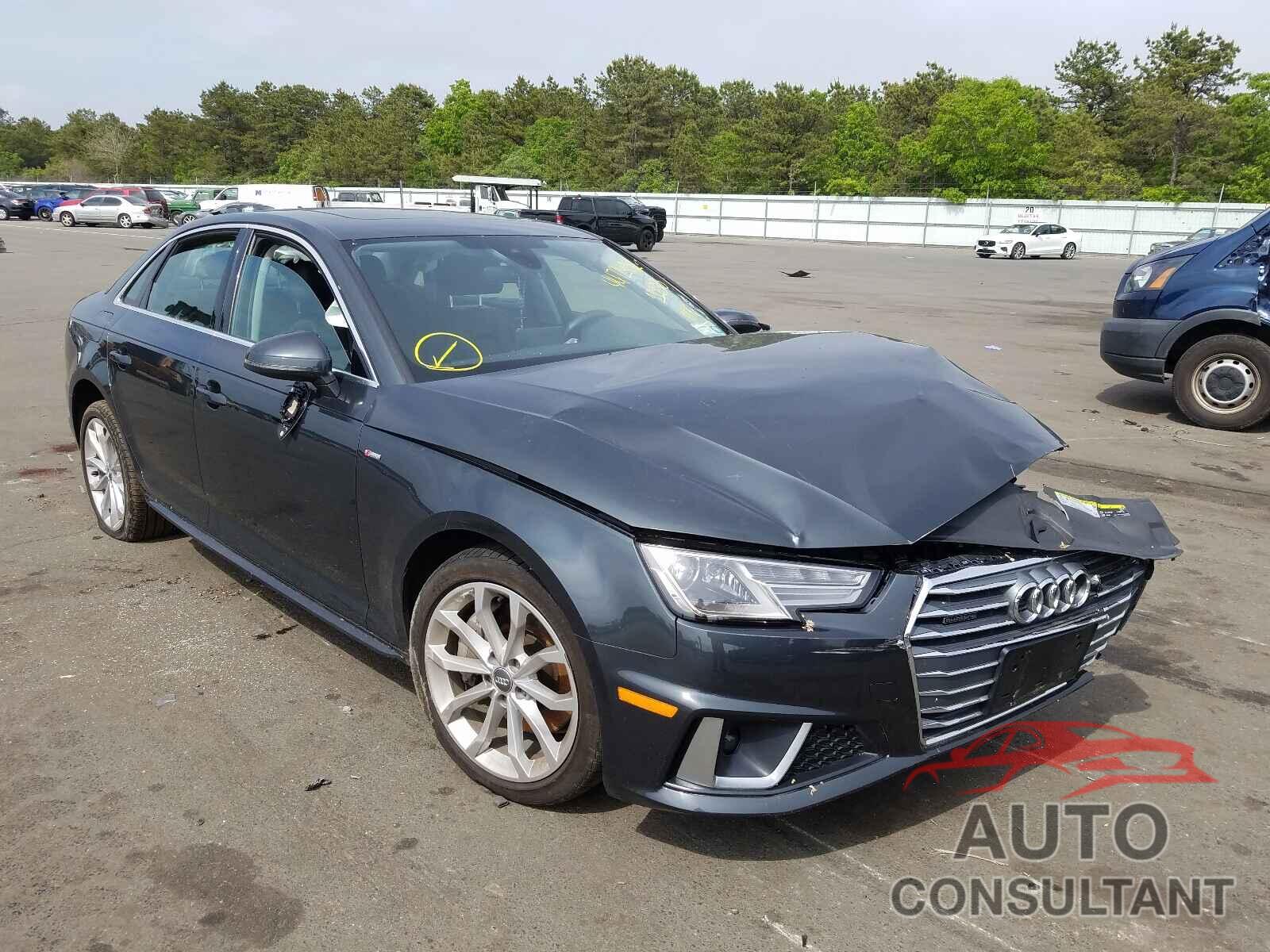 AUDI A4 2019 - WAUDNAF40KA118305